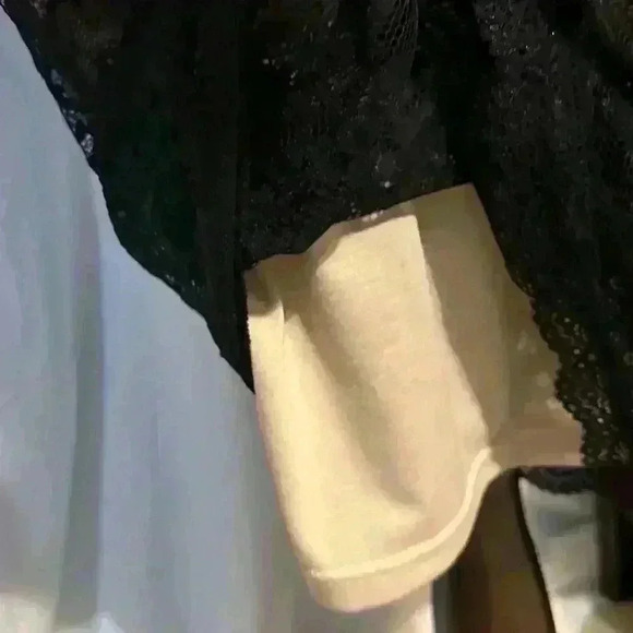 Miusol Black Lace Dress. Lined. Size 2XL. Keyhole Back - Picture 5 of 7